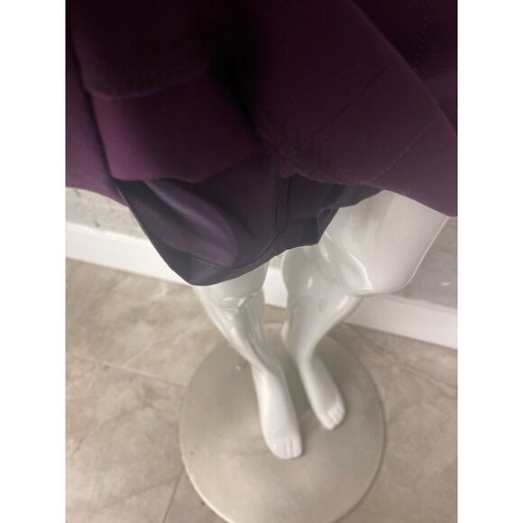 Hobbs Women Purple Elbow Length Sleeve Sheath Dress Size 6 - Picture 10 of 13